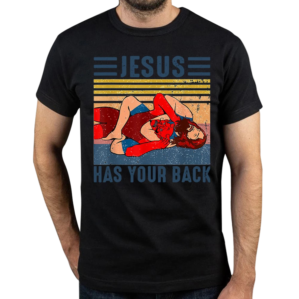 Jesus has your back T-shirt | Men’s graphic tee