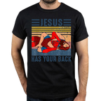 Jesus has your back T-shirt | Men’s graphic tee