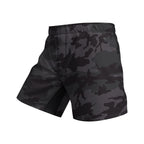 Black Camo Grappling Shorts | No-Gi BJJ & MMA Training Shorts