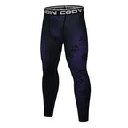 Purple Hex grappling spats | Performance compression pants - BJJ OUTLET