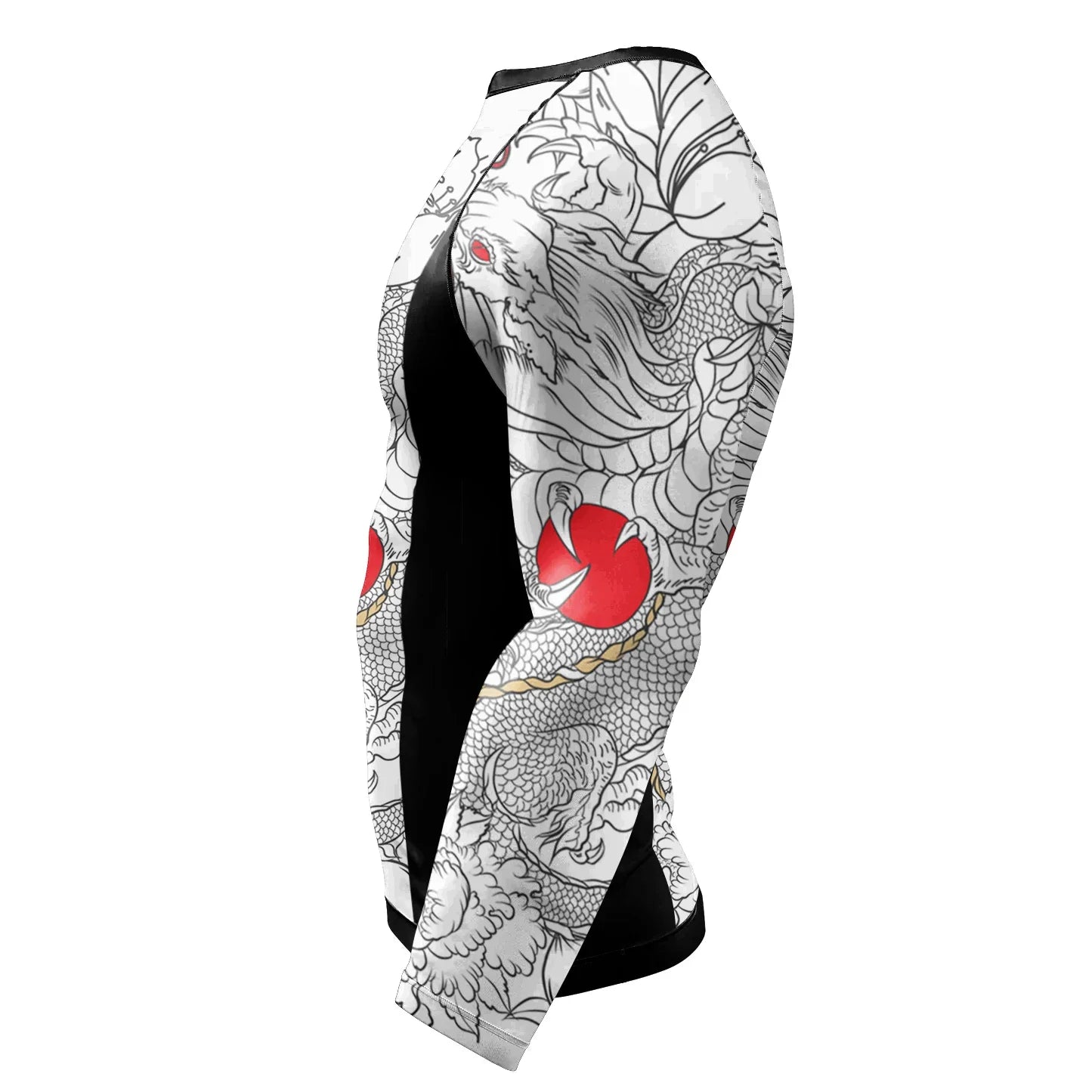 Irezumi BJJ rash guard | Long sleeve compression top