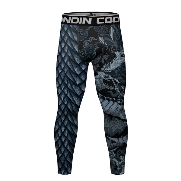 Dragon grappling spats | Compression tights for BJJ & MMA - BJJ OUTLET