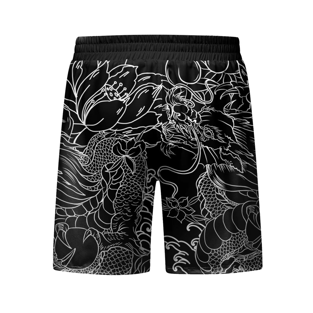 Irezumi grappling shorts | Premium fight shorts for BJJ and MMA