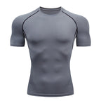 BJJ compression shirt | Performance training top for men