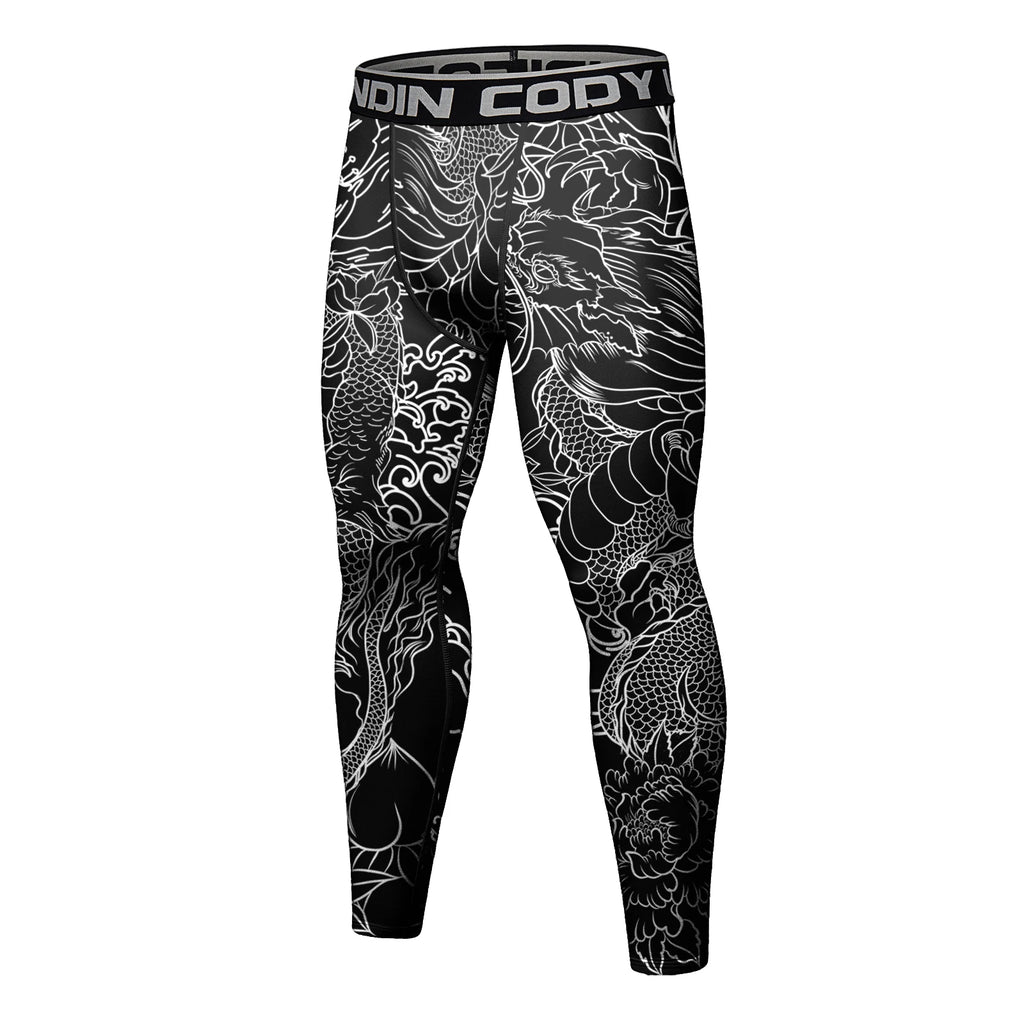 Irezumi grappling spats | Compression pants for BJJ, MMA & no-gi training