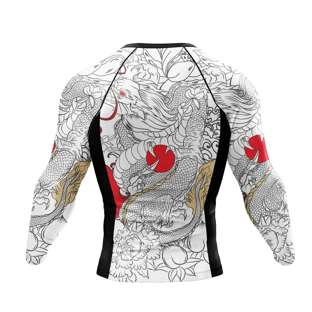 Irezumi BJJ rash guard | Long sleeve compression top