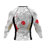 Irezumi BJJ rash guard | Long sleeve compression top