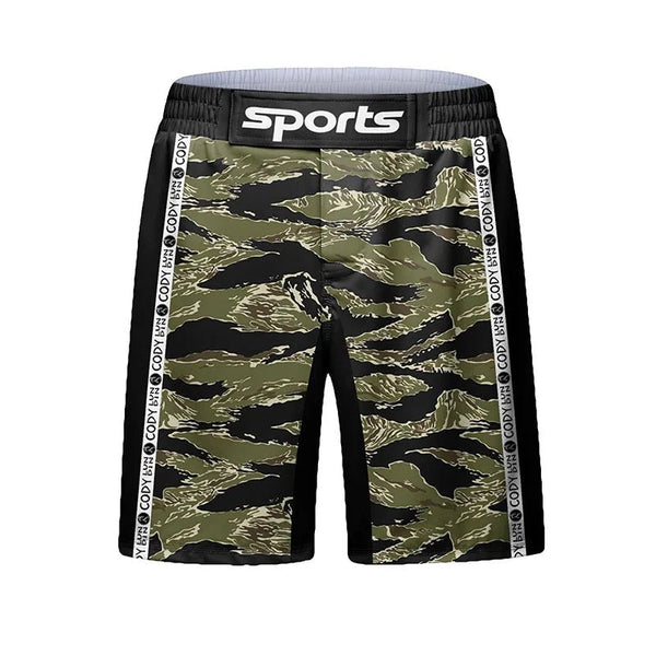Camo grappling shorts | Fight shorts for BJJ and MMA - BJJ OUTLET