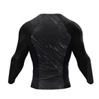 Black-Out BJJ rash guard | Long sleeve compression top for grappling