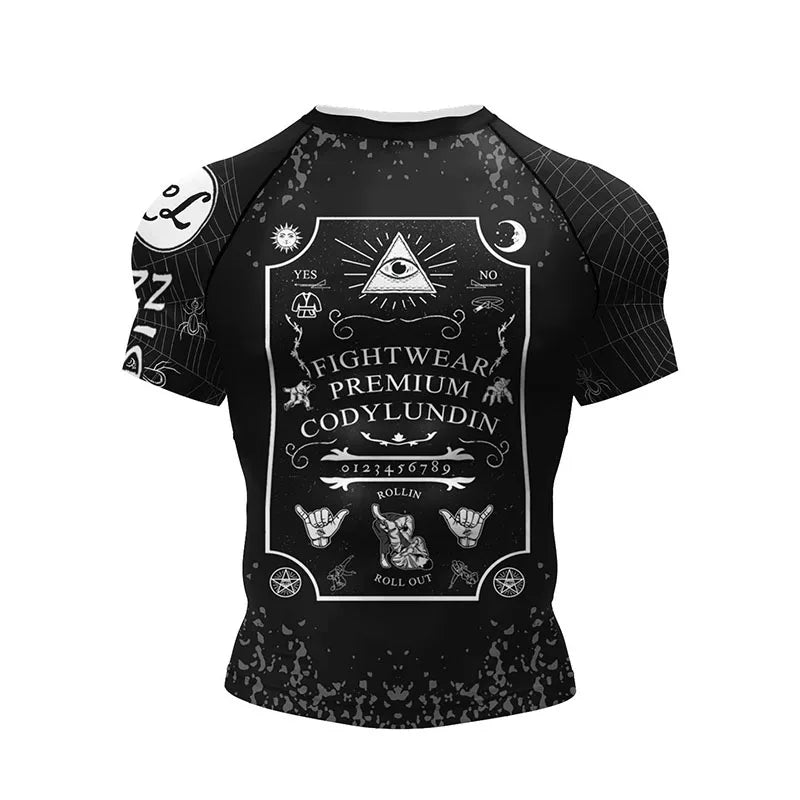 The Eye BJJ rash guard | Grappling compression shirt - BJJ OUTLET