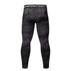 Black Camo BJJ Spats | Compression Tights For No-Gi Grappling