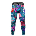 Flower grappling spats | Compression tights for BJJ and MMA - BJJ OUTLET
