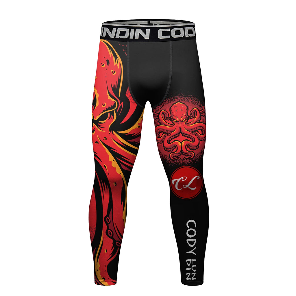 The Octopus grappling spats | Compression tights for BJJ, MMA & no - gi - BJJ OUTLET