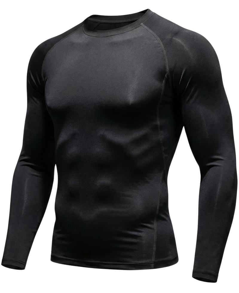 BJJ compression shirt men | Long sleeve training top