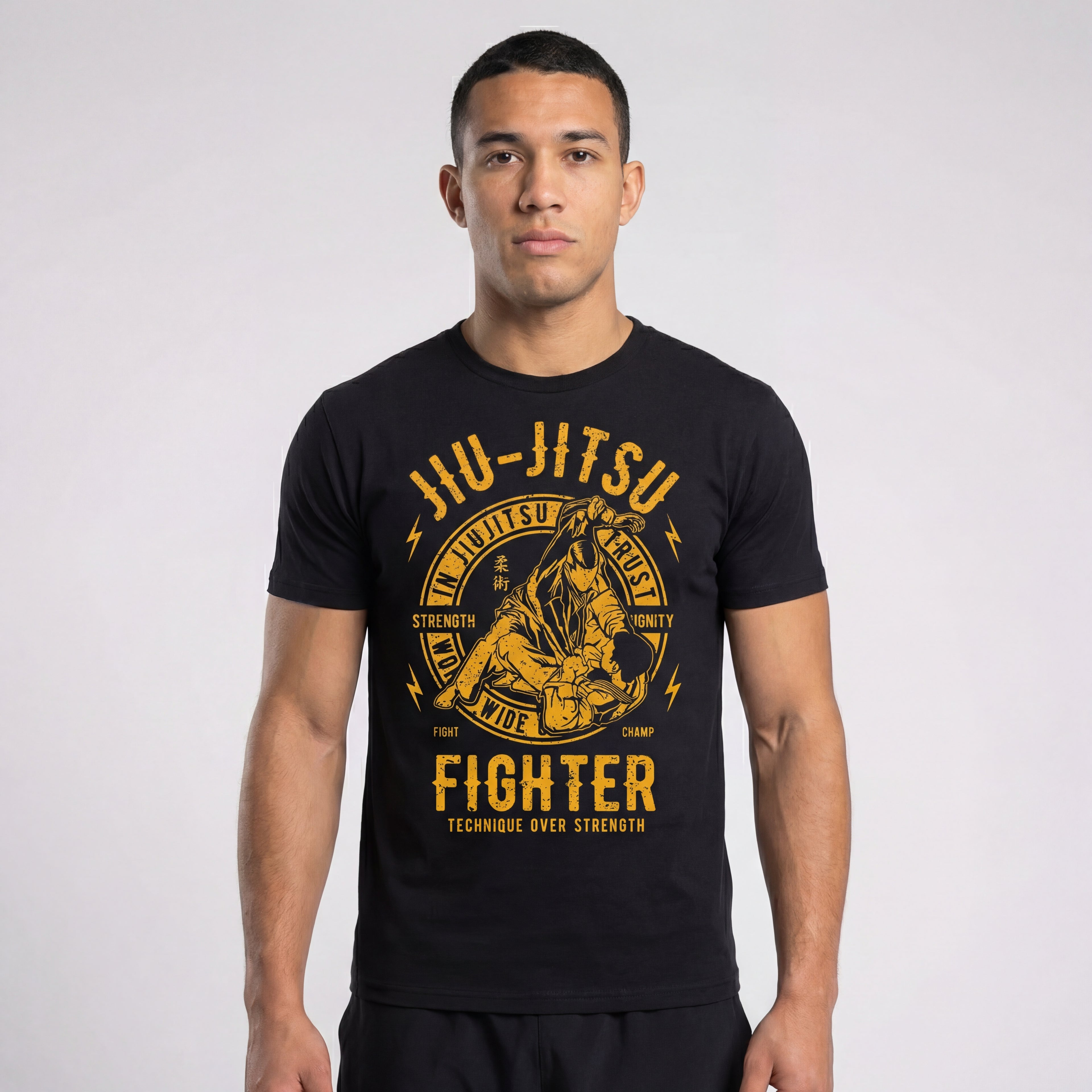 Jiu-Jitsu Fighter t-shirt | Men’s graphic BJJ tee