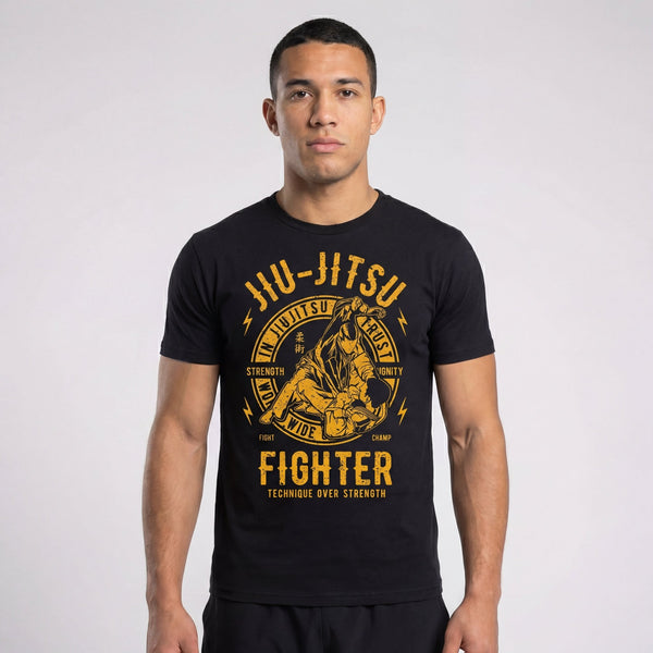 Jiu - Jitsu Fighter t-shirt | Men’s graphic BJJ tee - BJJ OUTLET