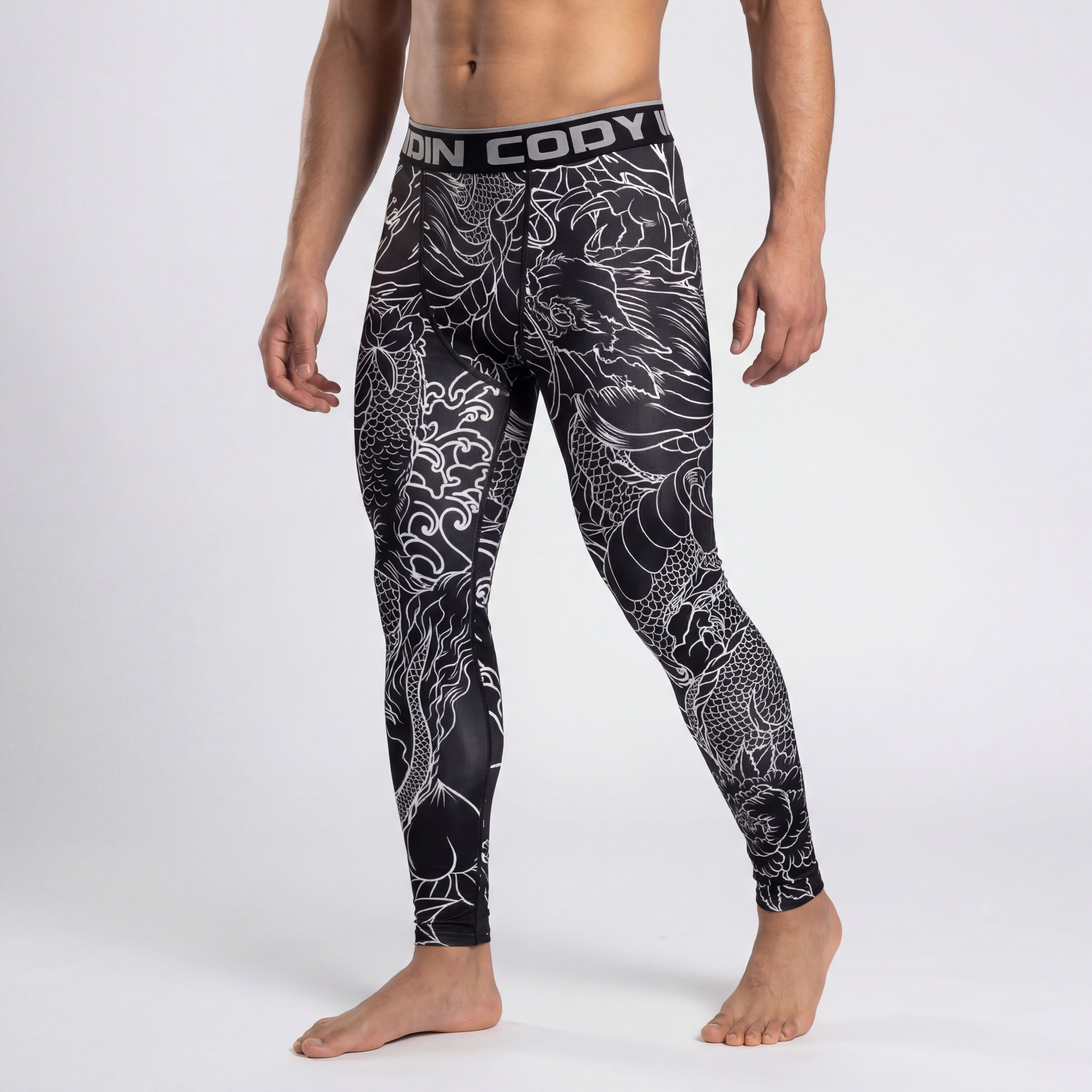 Irezumi grappling spats | Compression pants for BJJ, MMA & no-gi training