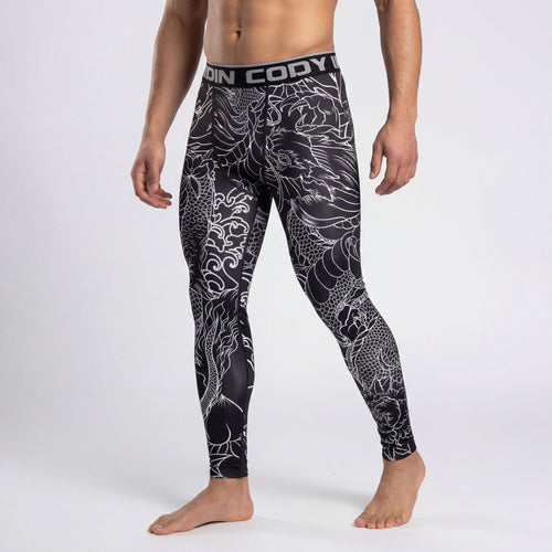 Irezumi grappling spats | Compression pants for BJJ, MMA & no - gi training - BJJ OUTLET