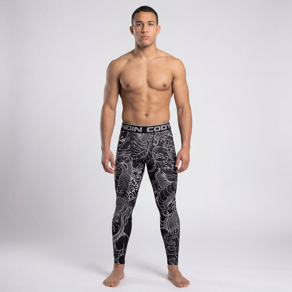 Irezumi grappling spats | Compression pants for BJJ, MMA & no-gi training