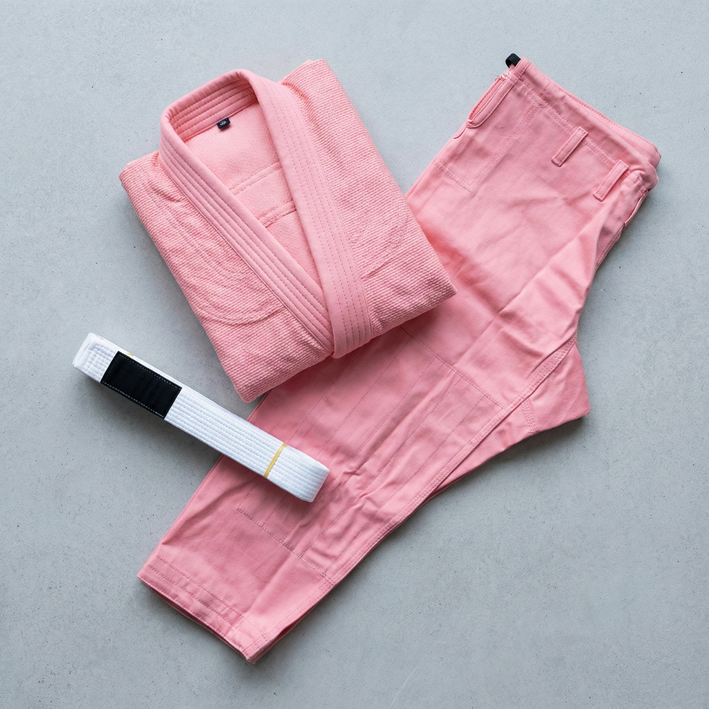 Pink BJJ Gi | Durable Kimono for Competition and Training