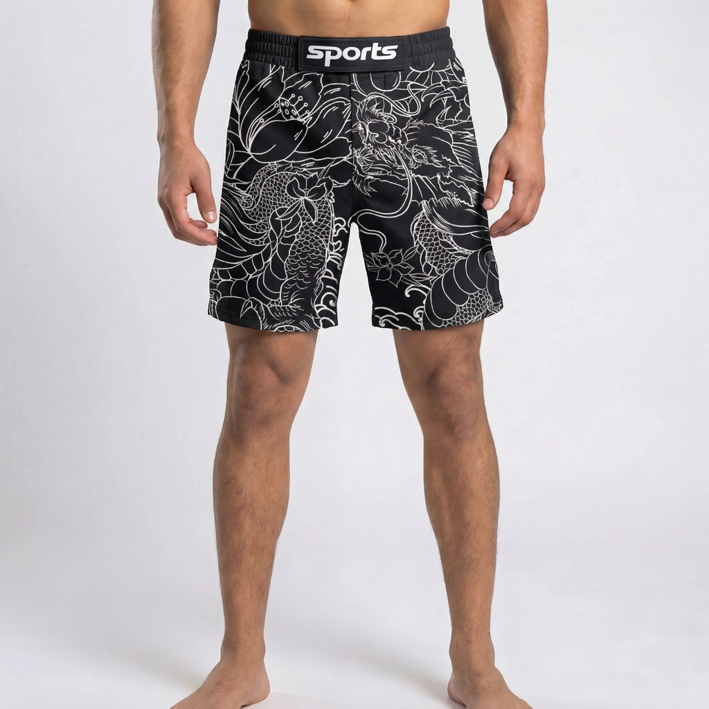 Irezumi grappling shorts | Premium fight shorts for BJJ and MMA