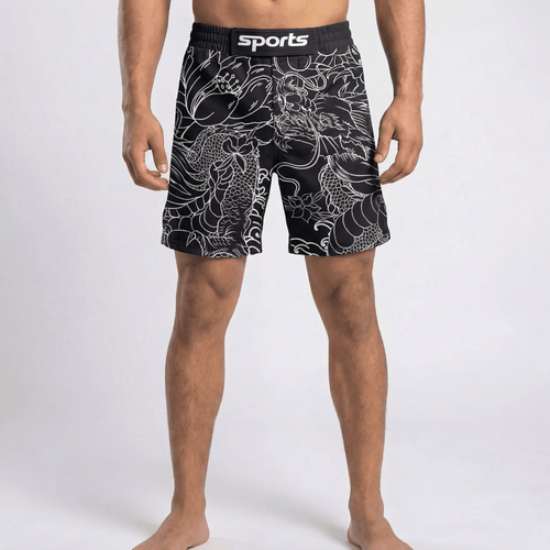 Irezumi grappling shorts | Premium fight shorts for BJJ and MMA - BJJ OUTLET