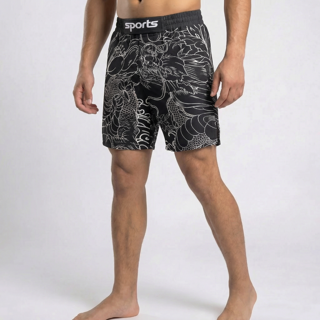 Irezumi grappling shorts | Premium fight shorts for BJJ and MMA