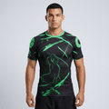 Katana Core BJJ Rash Guard | Short Sleeve Compression Top For No - Gi Grappling - BJJ OUTLET