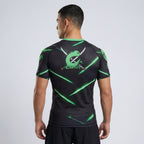 Katana Core BJJ Rash Guard | Short Sleeve Compression Top For No - Gi Grappling - BJJ OUTLET