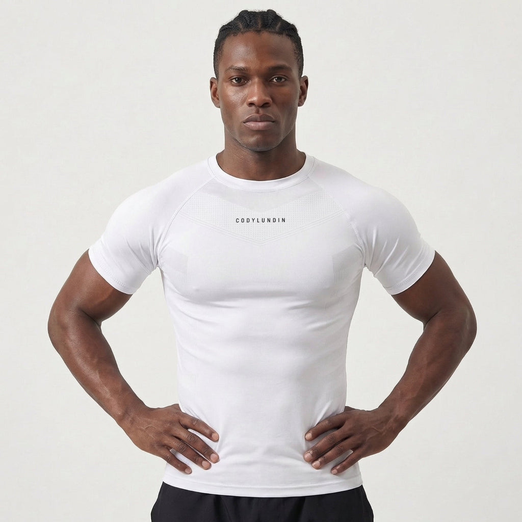 Performance BJJ Rash Guard | Short Sleeve Compression Top For No - Gi Grappling - BJJ OUTLET