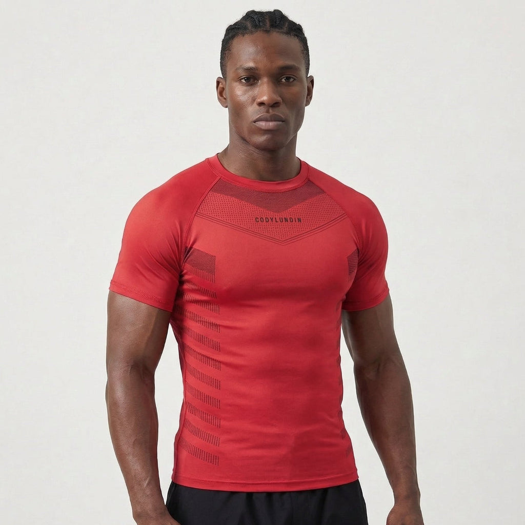 Performance BJJ Rash Guard | Short Sleeve Compression Top For No - Gi Grappling - BJJ OUTLET