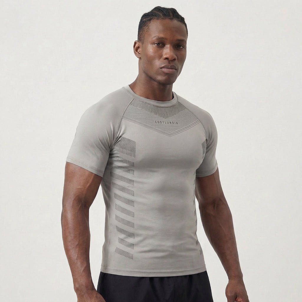 Performance BJJ Rash Guard | Short Sleeve Compression Top For No - Gi Grappling - BJJ OUTLET