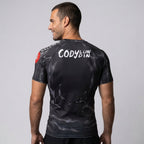Always Injured Club BJJ rash guard | Compression top for grappling - BJJ OUTLET