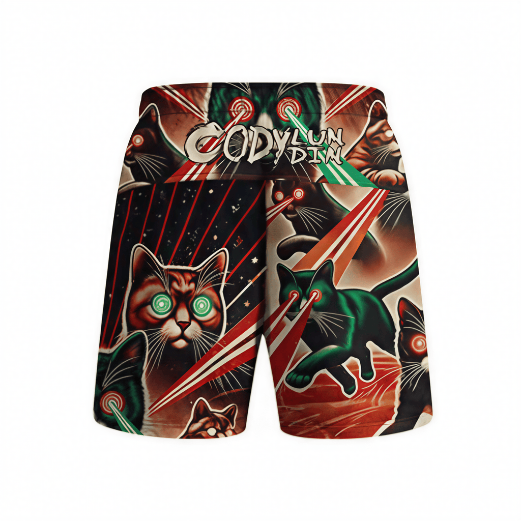 Laser Cats BJJ Grappling Shorts | No - Gi Training Shorts for BJJ & MMA - BJJ OUTLET