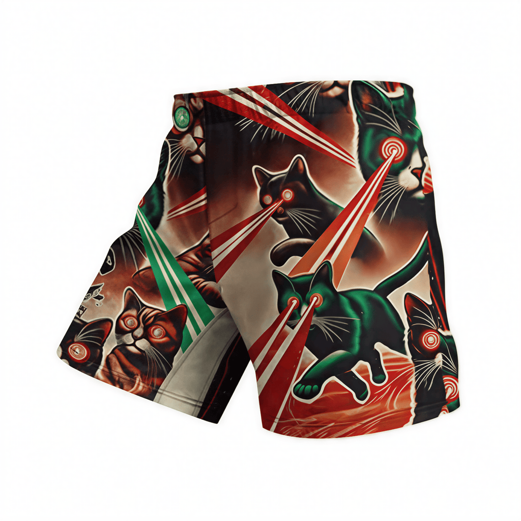 Laser Cats BJJ Grappling Shorts | No - Gi Training Shorts for BJJ & MMA - BJJ OUTLET