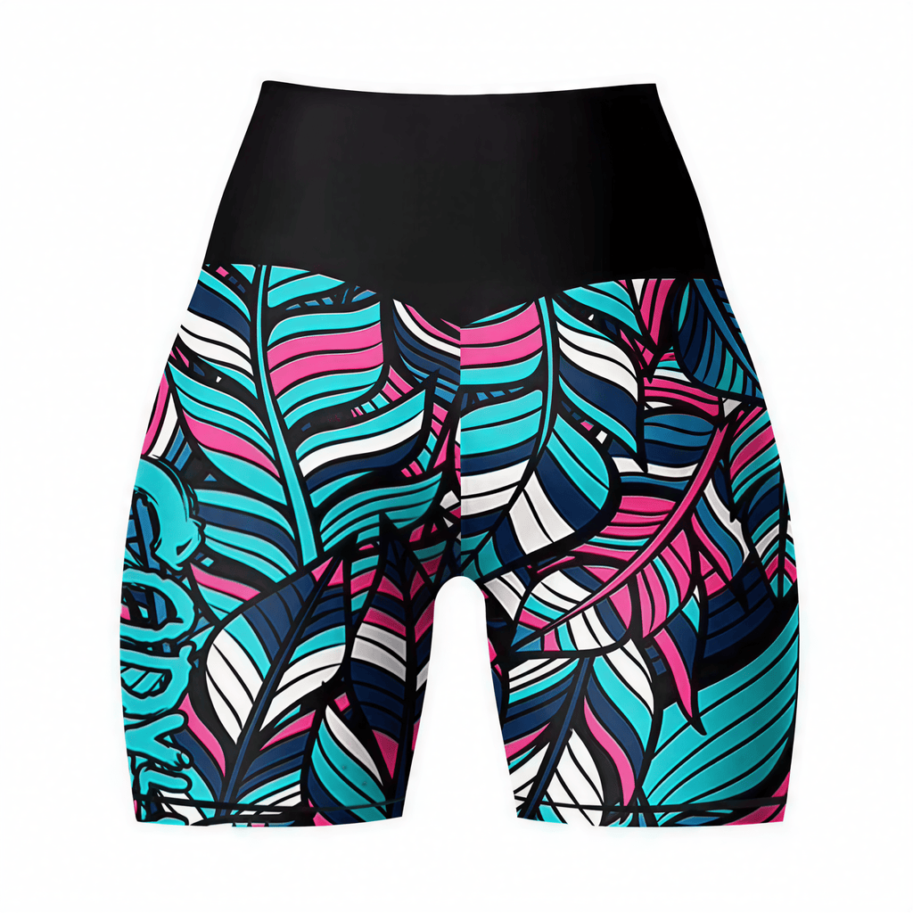 Floral Sleeves Women's BJJ Grappling Shorts | No - Gi Training Shorts - BJJ OUTLET