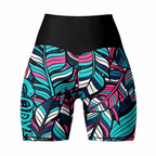 Floral Sleeves Women's BJJ Grappling Shorts | No - Gi Training Shorts - BJJ OUTLET
