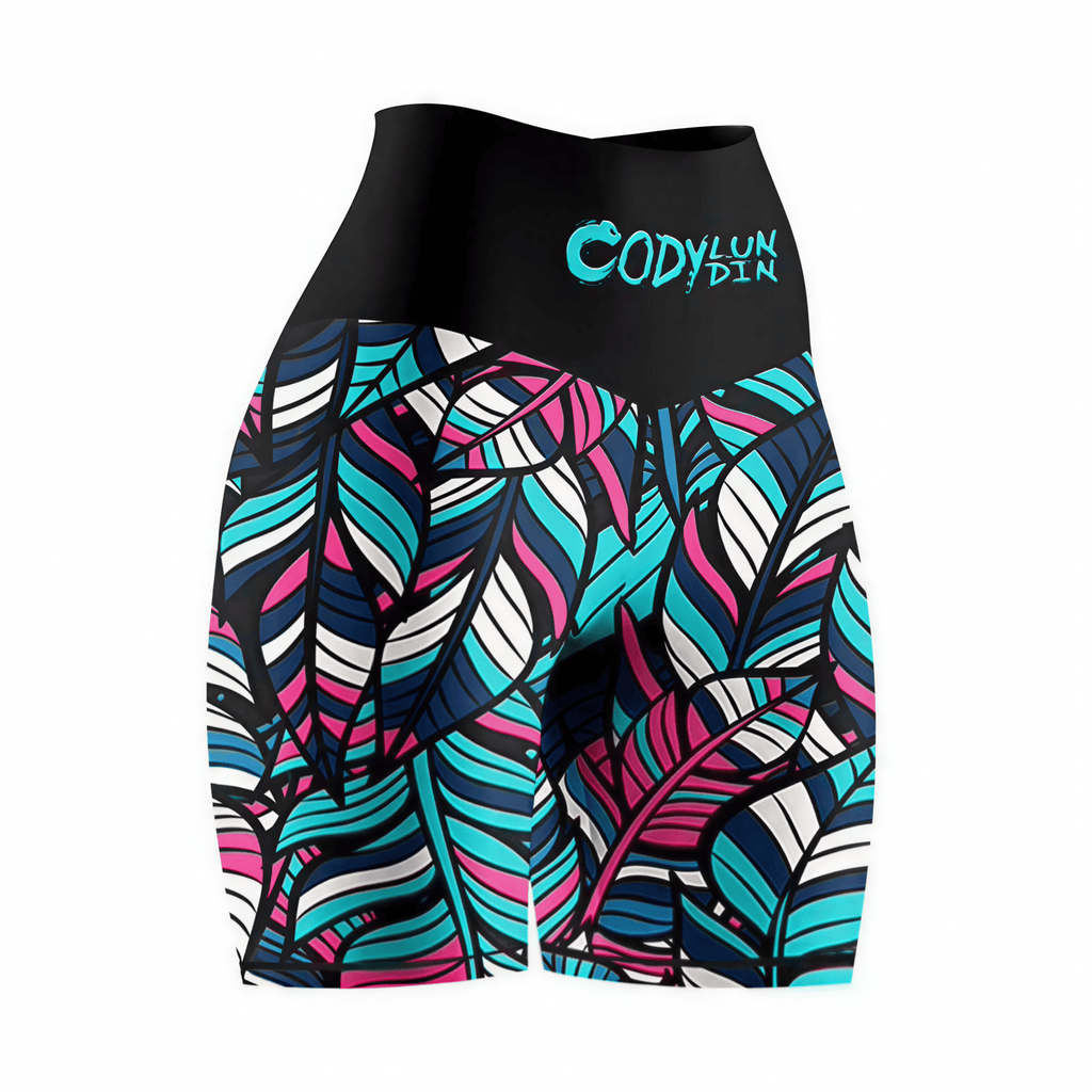 Floral Sleeves Women's BJJ Grappling Shorts | No - Gi Training Shorts - BJJ OUTLET