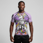 Pink Pony BJJ rash guard | Compression top for grappling - BJJ OUTLET