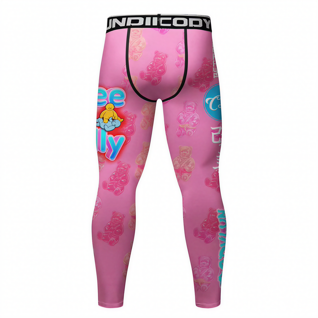 Knee On Jelly grappling spats | Compression Tights For No-Gi BJJ & MMA