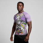 Pink Pony BJJ rash guard | Compression top for grappling - BJJ OUTLET